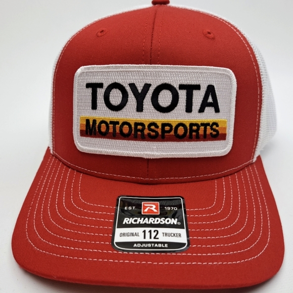 Toyota Motorsports Richardson 112 Trucker Patch Hat Cap Tundra Tacoma Camry JDM - Picture 4 of 5